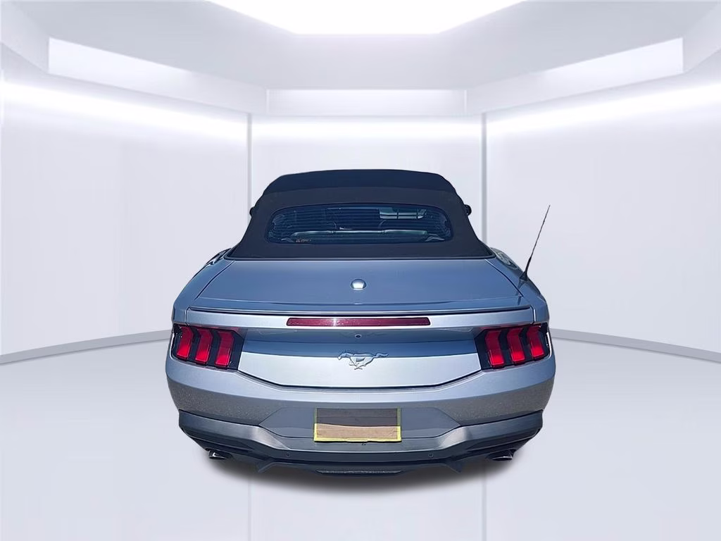 2024 Iconic Silver Metallic Ford Mustang EcoBoost RWD Convertible