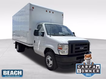 2024 Oxford White Ford E-350SD Base RWD Truck