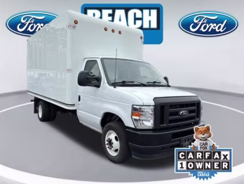 2024 Oxford White Ford E-350SD Base RWD Truck