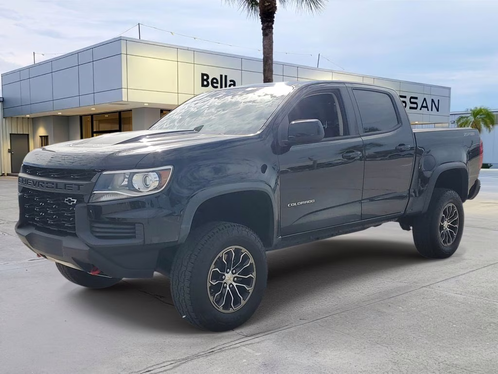 2022 Black Chevrolet Colorado ZR2 4X4 Truck