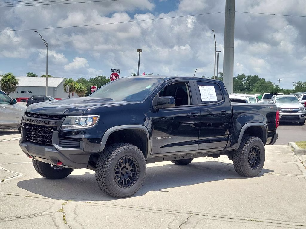 2022 Black Chevrolet Colorado ZR2 4X4 Truck