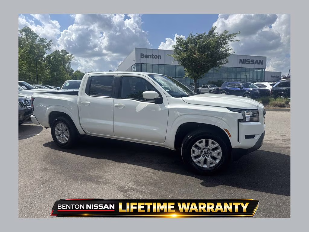 2023 Glacier White Nissan Frontier SV RWD Truck