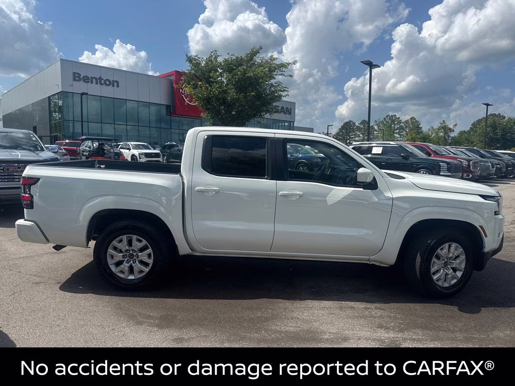 2023 Glacier White Nissan Frontier SV RWD Truck