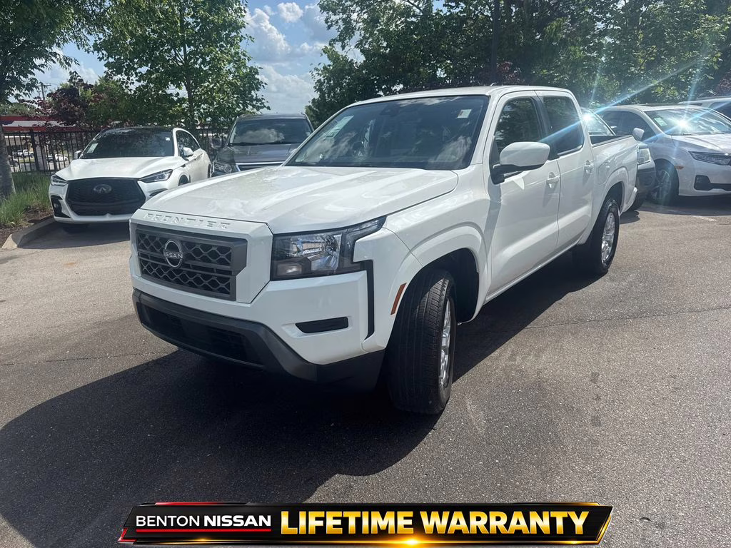 2023 Glacier White Nissan Frontier SV RWD Truck
