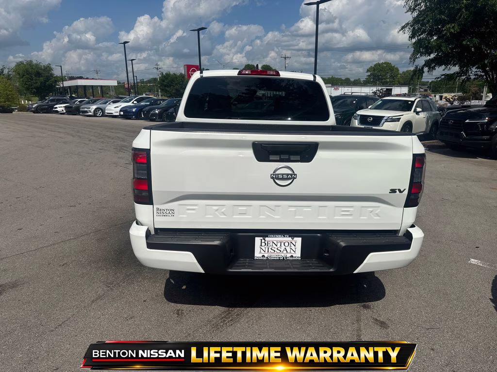 2023 Glacier White Nissan Frontier SV RWD Truck