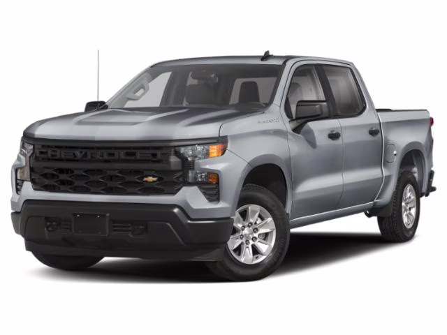 2026 Sterling Gray Metallic Chevrolet Silverado 1500 Custom RWD Truck