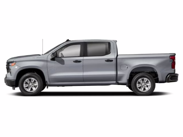 2026 Sterling Gray Metallic Chevrolet Silverado 1500 Custom RWD Truck