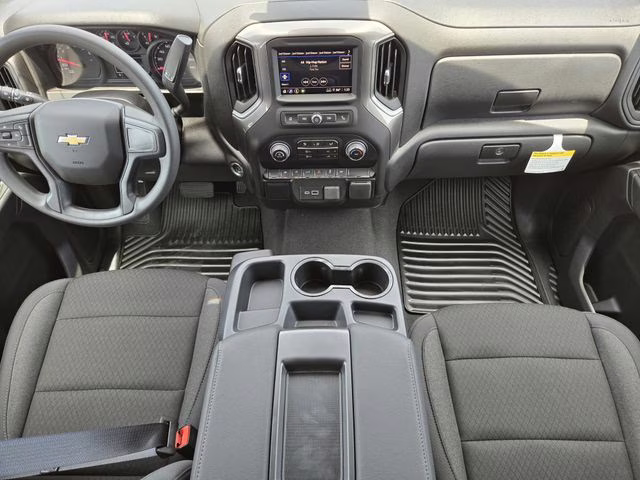 2026 Sterling Gray Metallic Chevrolet Silverado 1500 Custom RWD Truck