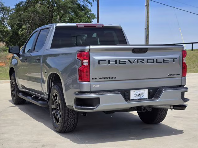 2026 Sterling Gray Metallic Chevrolet Silverado 1500 Custom RWD Truck