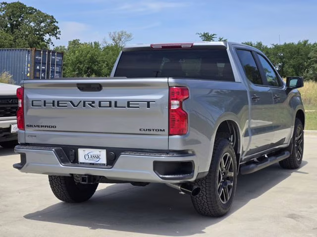 2026 Sterling Gray Metallic Chevrolet Silverado 1500 Custom RWD Truck