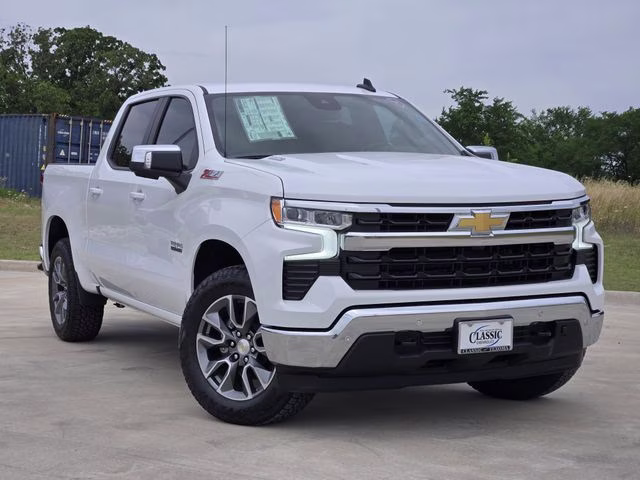 2026 Summit White Chevrolet Silverado 1500 LT 4X4 Truck