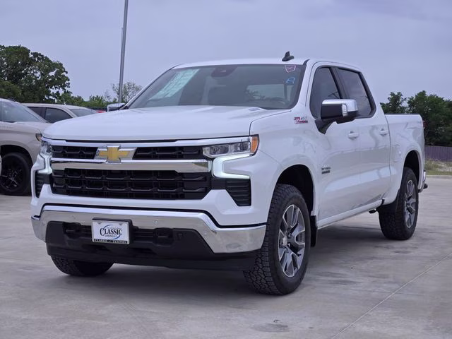 2026 Summit White Chevrolet Silverado 1500 LT 4X4 Truck
