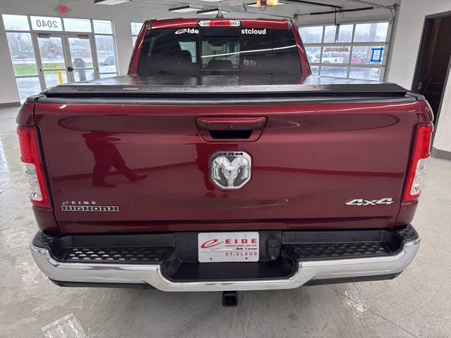 2022 Delmonico Red Pearlcoat Ram 1500 Big Horn 4X4 Truck