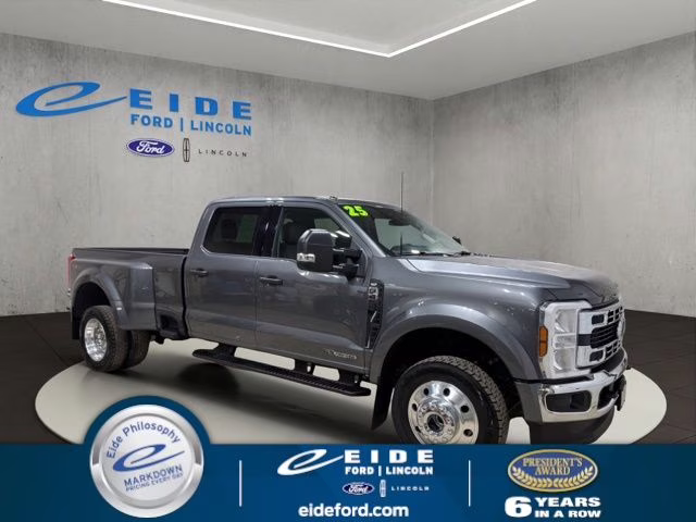 2025 Carbonized Gray Metallic Ford Super Duty F-450 DRW XLT 4X4 Truck