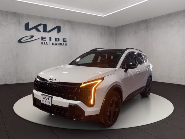 2026 Snow White Pearl Kia Sportage Hybrid X-Line AWD SUV