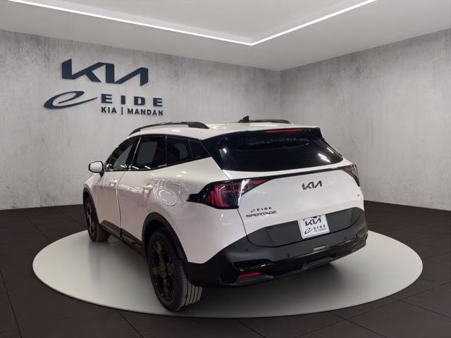 2026 Snow White Pearl Kia Sportage Hybrid X-Line AWD SUV