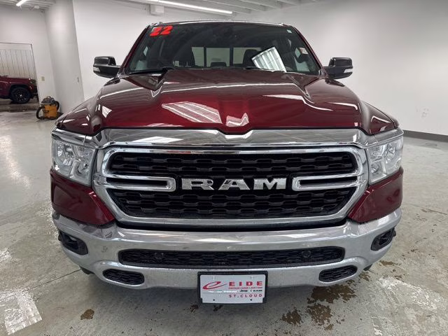 2022 Delmonico Red Pearlcoat Ram 1500 Big Horn 4X4 Truck