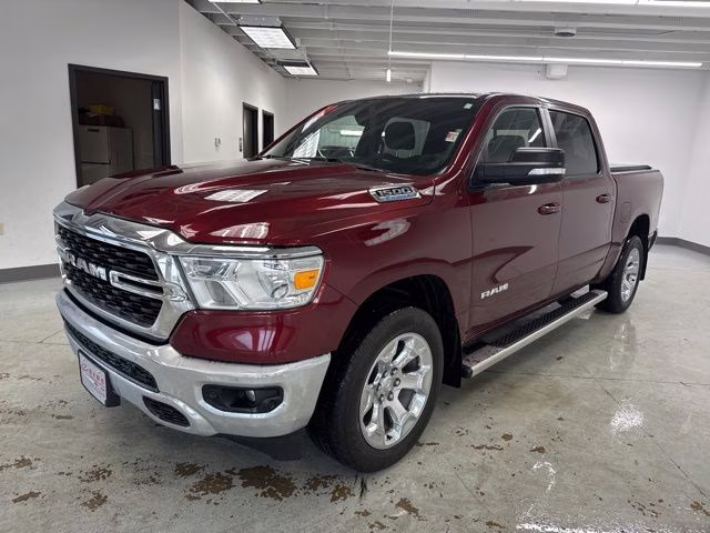 2022 Delmonico Red Pearlcoat Ram 1500 Big Horn 4X4 Truck