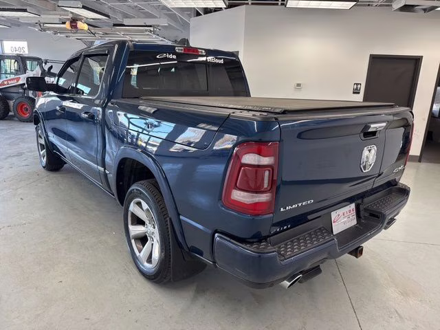 2022 Patriot Blue Pearlcoat Ram 1500 Limited 4X4 Truck