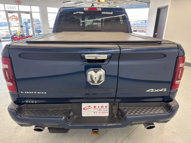 2022 Patriot Blue Pearlcoat Ram 1500 Limited 4X4 Truck
