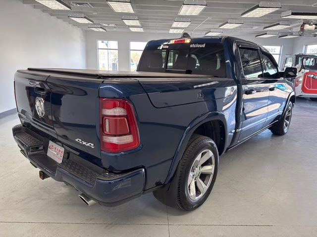 2022 Patriot Blue Pearlcoat Ram 1500 Limited 4X4 Truck