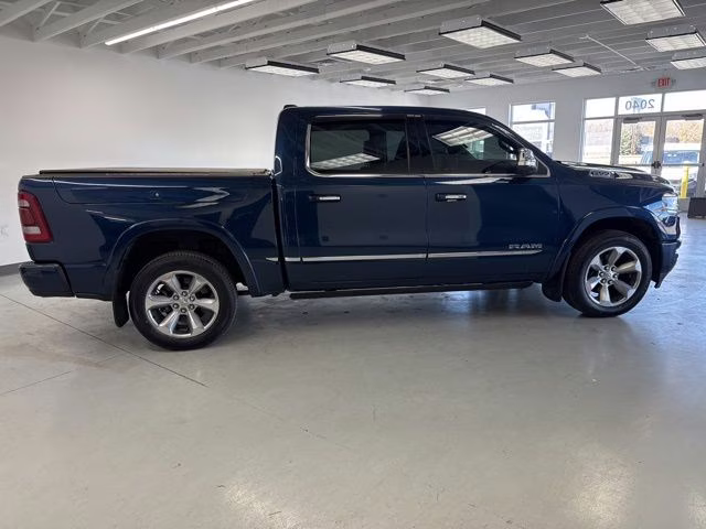 2022 Patriot Blue Pearlcoat Ram 1500 Limited 4X4 Truck