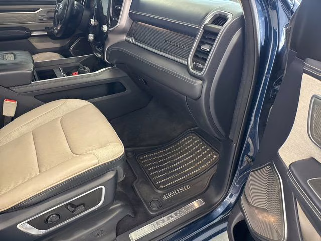 2022 Patriot Blue Pearlcoat Ram 1500 Limited 4X4 Truck