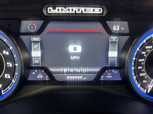 2022 Patriot Blue Pearlcoat Ram 1500 Limited 4X4 Truck