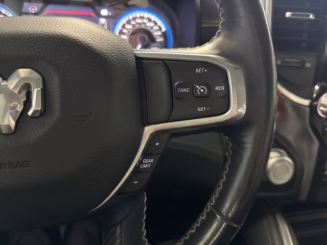 2022 Patriot Blue Pearlcoat Ram 1500 Limited 4X4 Truck