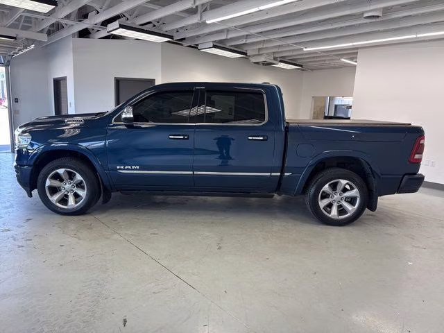 2022 Patriot Blue Pearlcoat Ram 1500 Limited 4X4 Truck