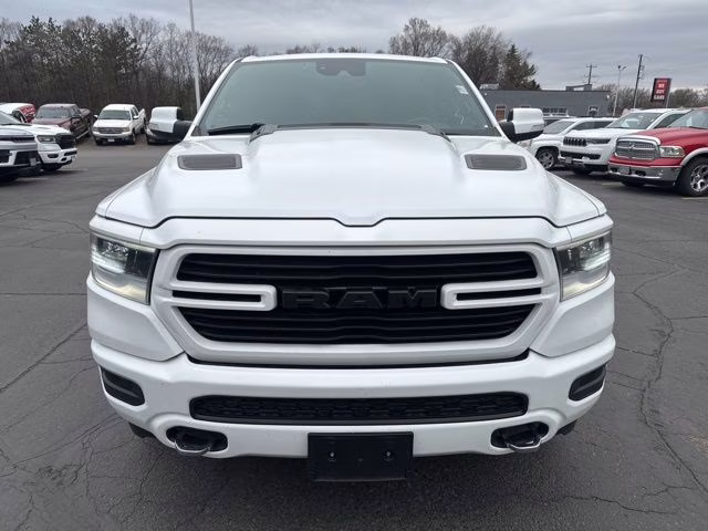Used 2021 RAM Ram 1500 Sport with VIN 1C6SRFVTXMN633173 for sale in Waite Park, Minnesota