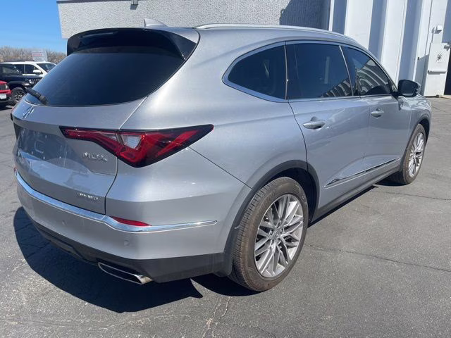 2024 Lunar Silver Metallic Acura MDX Advance AWD SUV