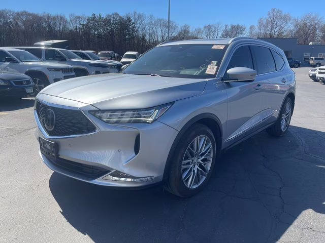 2024 Lunar Silver Metallic Acura MDX Advance AWD SUV