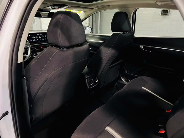 2023 Serenity White Hyundai Sonata SEL FWD Sedan