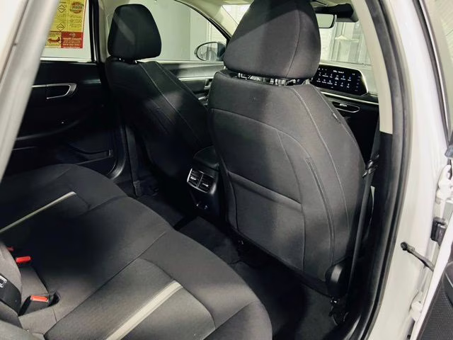 2023 Serenity White Hyundai Sonata SEL FWD Sedan