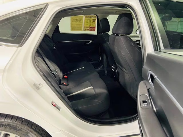 2023 Serenity White Hyundai Sonata SEL FWD Sedan