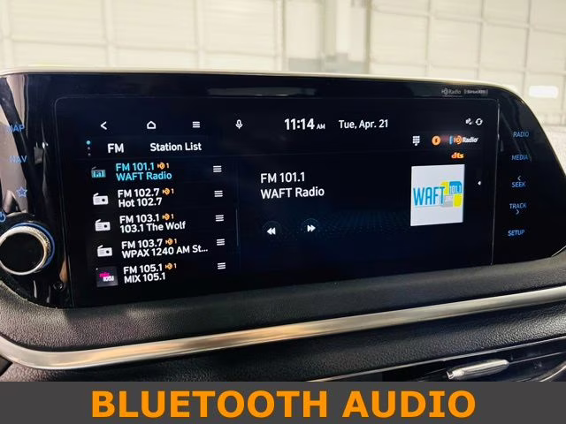 2023 Serenity White Hyundai Sonata SEL FWD Sedan