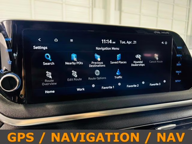 2023 Serenity White Hyundai Sonata SEL FWD Sedan