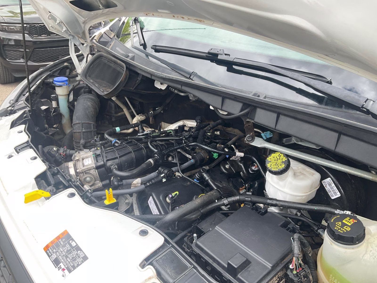2023 Oxford White Ford Transit-350 XL AWD Crossover