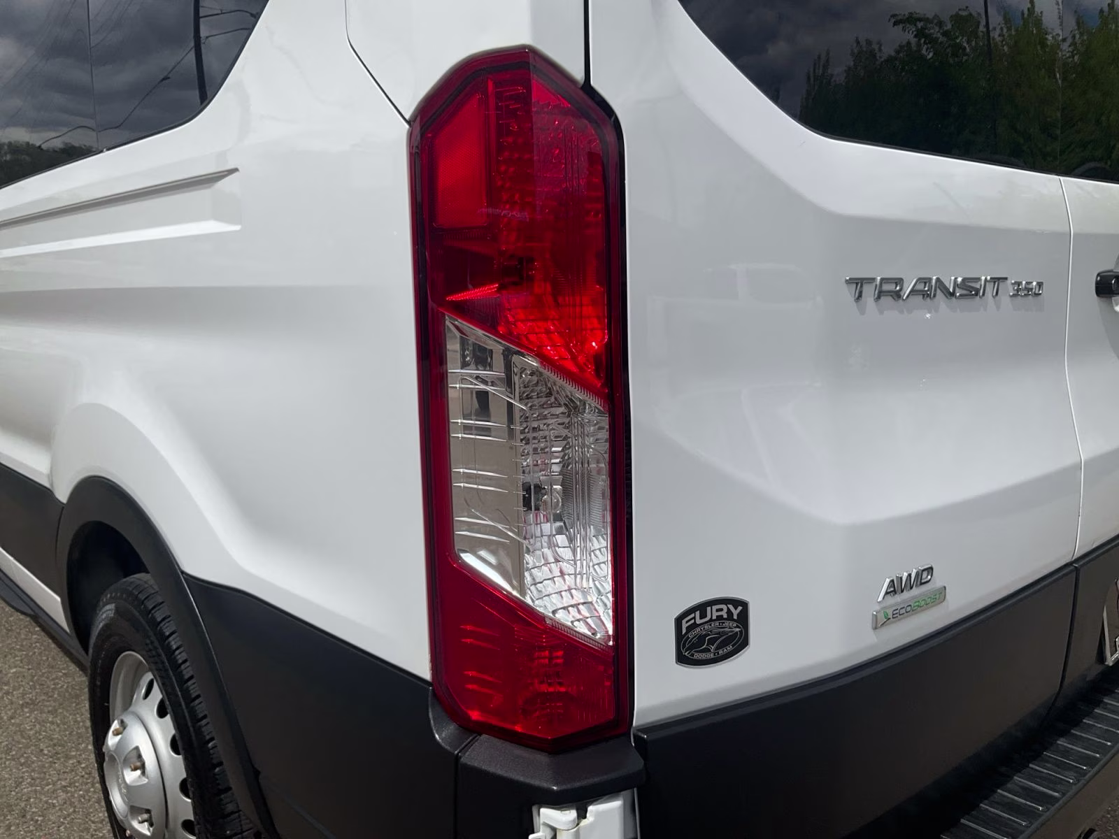 2023 Oxford White Ford Transit-350 XL AWD Crossover