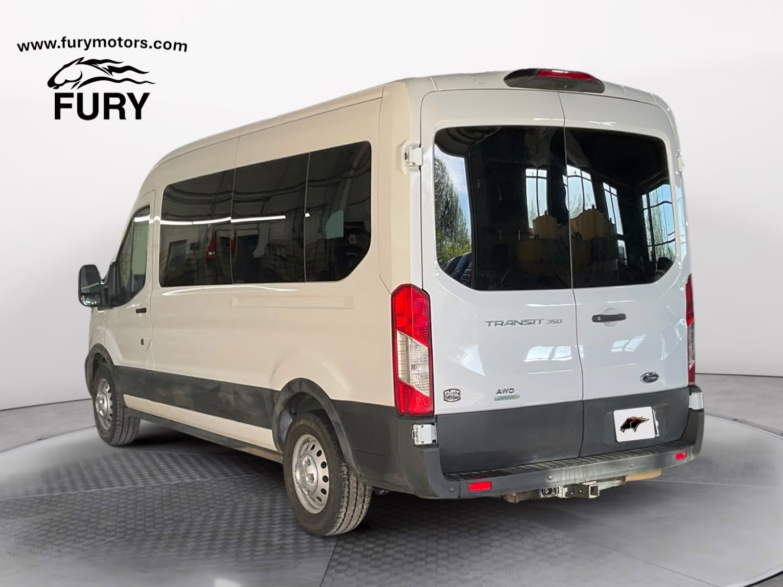 2023 Oxford White Ford Transit-350 XL AWD Crossover