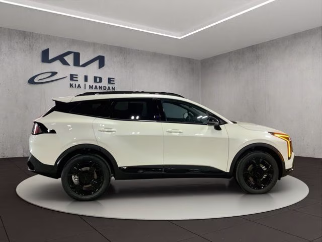 2026 Snow White Pearl Kia Sportage Hybrid X-Line AWD SUV