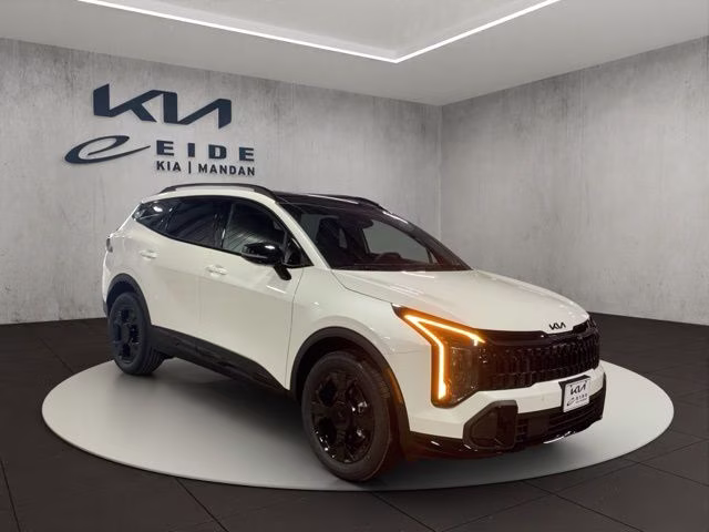 2026 Snow White Pearl Kia Sportage Hybrid X-Line AWD SUV