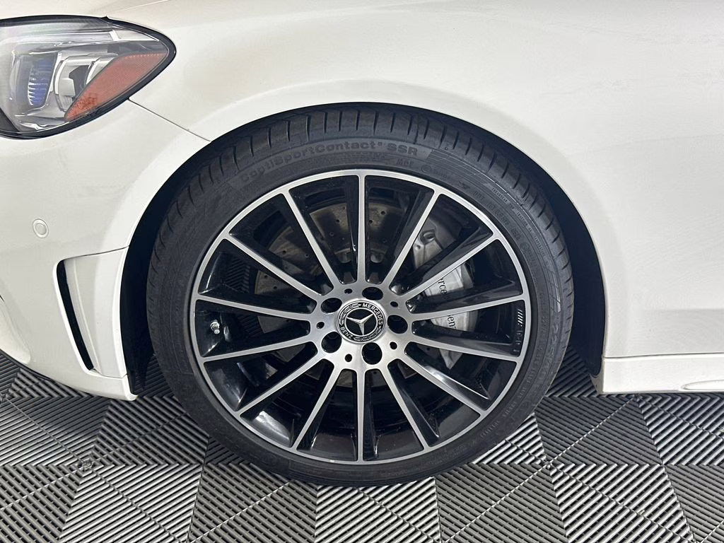 2022 Polar White Mercedes-Benz C-Class C 300 RWD Coupe