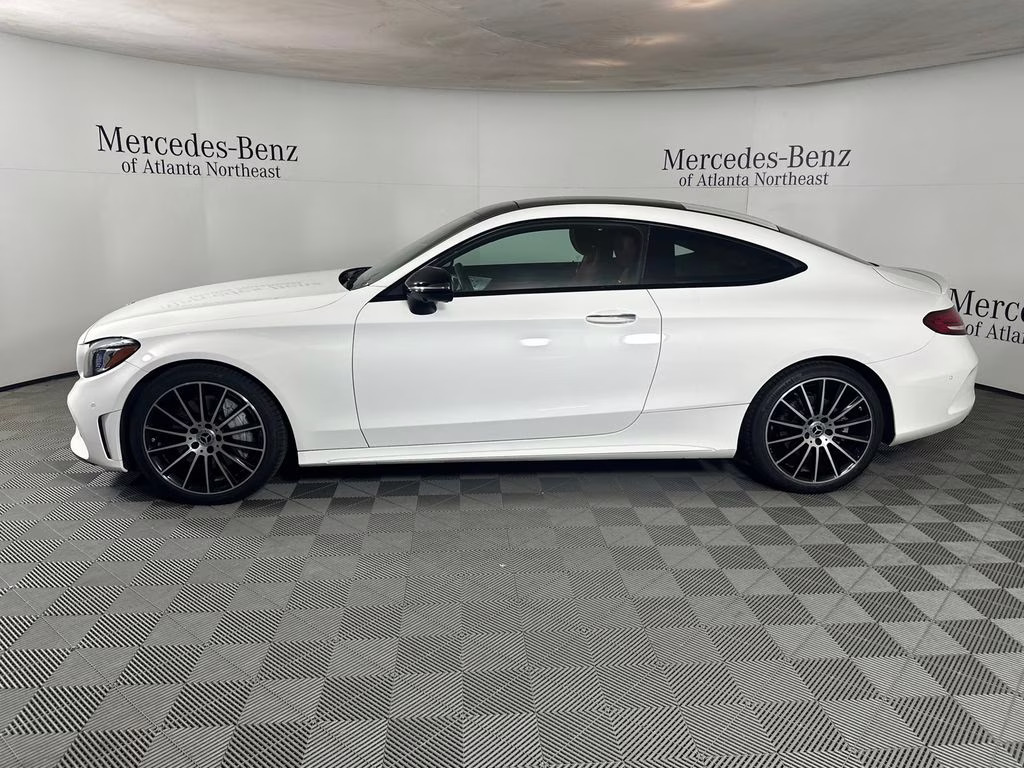 2022 Polar White Mercedes-Benz C-Class C 300 RWD Coupe