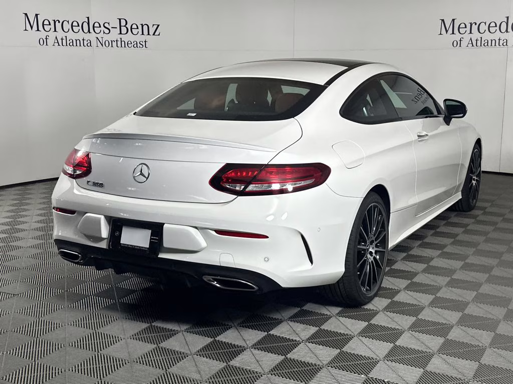 2022 Polar White Mercedes-Benz C-Class C 300 RWD Coupe