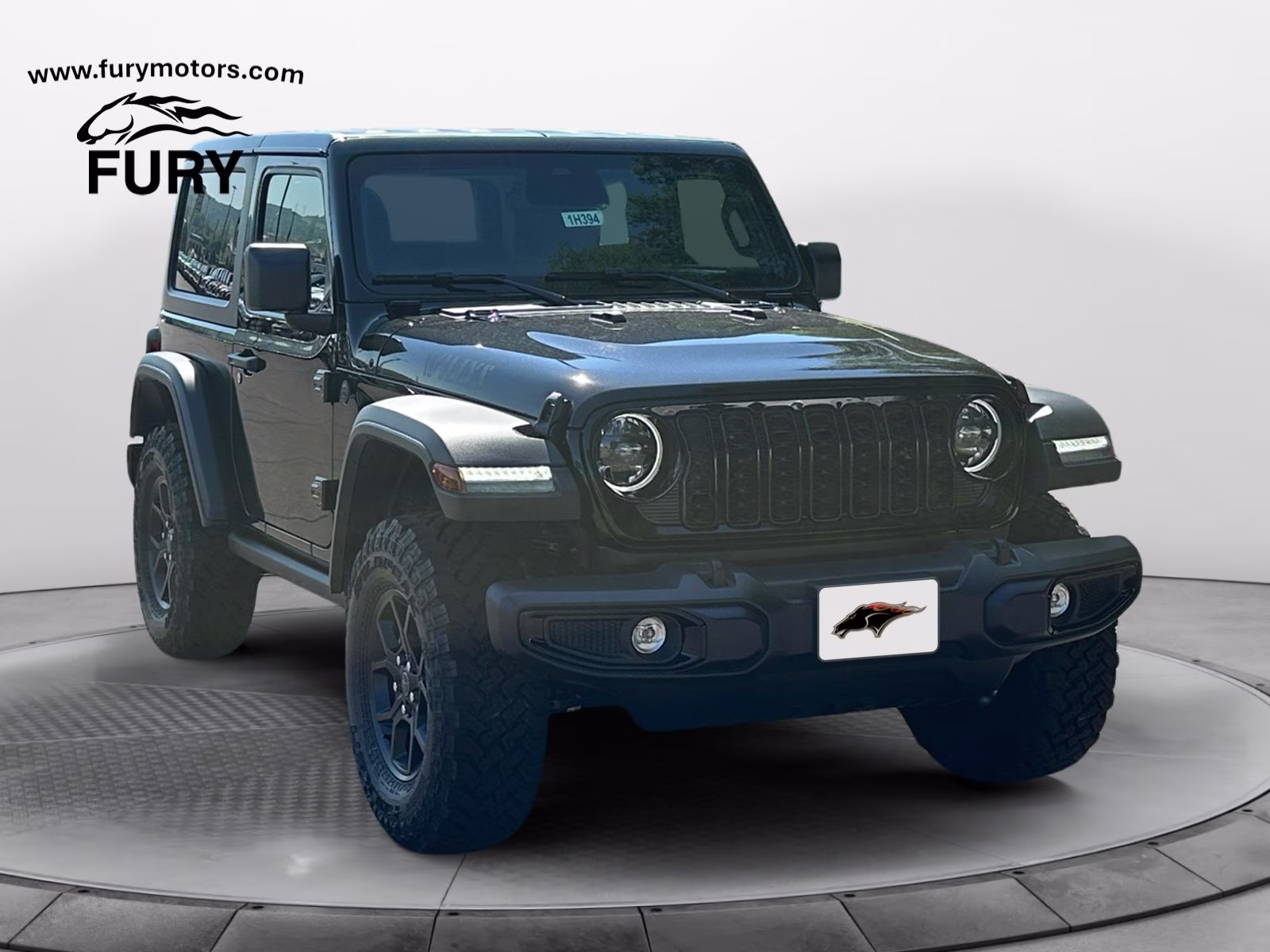 2026 Black Clearcoat Jeep Wrangler Willys 4X4 SUV