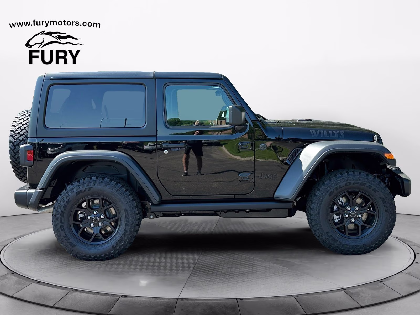2026 Black Clearcoat Jeep Wrangler Willys 4X4 SUV