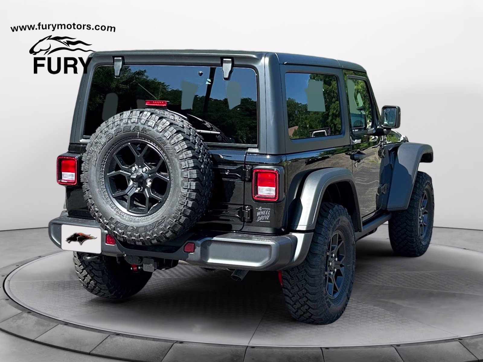 2026 Black Clearcoat Jeep Wrangler Willys 4X4 SUV