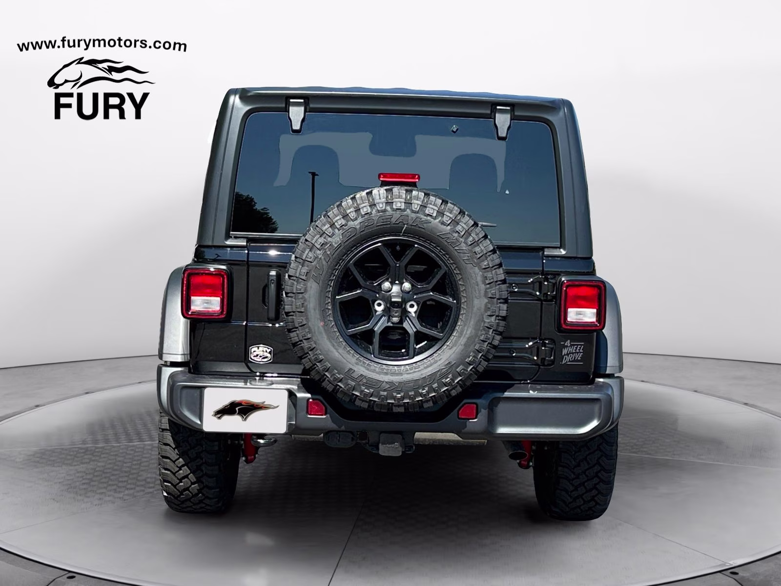 2026 Black Clearcoat Jeep Wrangler Willys 4X4 SUV